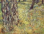 Vincent Van Gogh Baumstamme oil painting reproduction